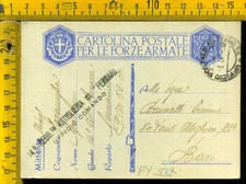 Seconda Guerra Franchigia Posta Militare 52 Art. Ferrara x Bari Lotto di 6 DATE