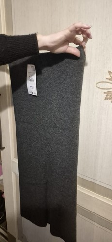 Gonna zara grigio morbida - zara,