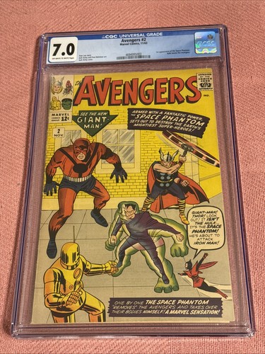 Avengers cgc 0 hulk - avengers, 7.0,