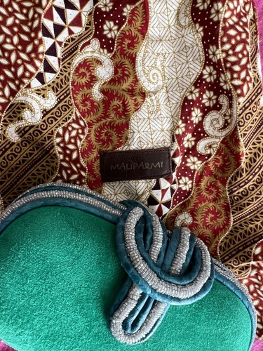 Borsa clutch maliparmi verde - maliparmi,