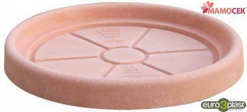 Sottovaso euro3plast resina - sottovaso,