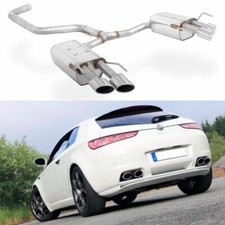 FOX Duplex Sportivo Scarico Silenziatore Alfa Romeo Brera 939 Re Li Je 2X106X71