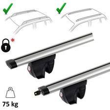 Barre portatutto in Alluminio per Fiat Croma 194 2005-2010 (barre longitudinali)