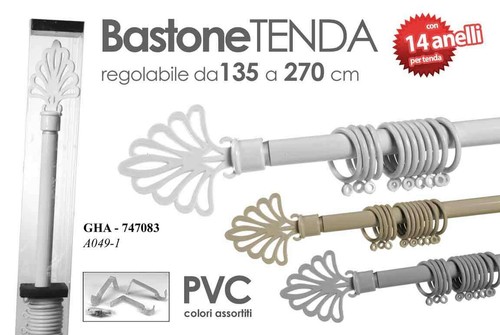 Bastone asta per tende - asta,