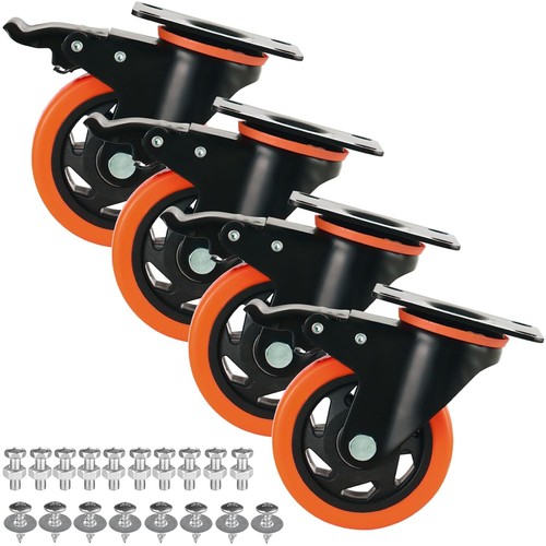 Casters wheels set of - 4",