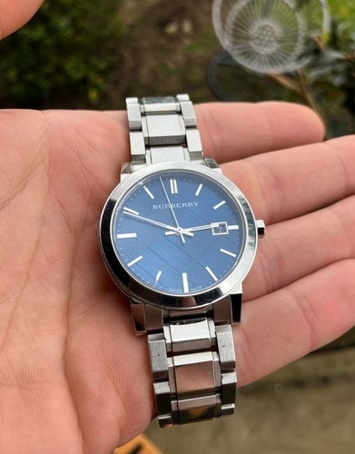 Orologio burberry acciaio - acciaio, inox