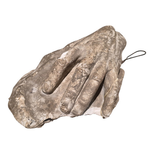 Mano scultura in - -,