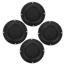  4 piastre diaframma per radiatore passivo per altoparlanti per bassi per auto -