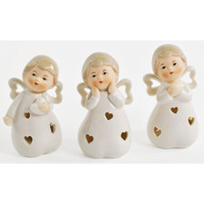 1 pz Angelo bomboniera resina