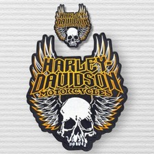 Harley Davidson Wing Skull