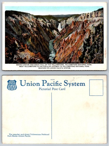 Cartolina yellowstone grand - np,