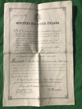 Diploma Medaglia Croce Valore