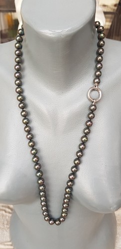 Collana perle pavone - di,