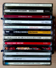 Lotto 12 CD CANTAUTORI Artisti vari Vari- Cocciante Battisti De Gregori Bertoli+