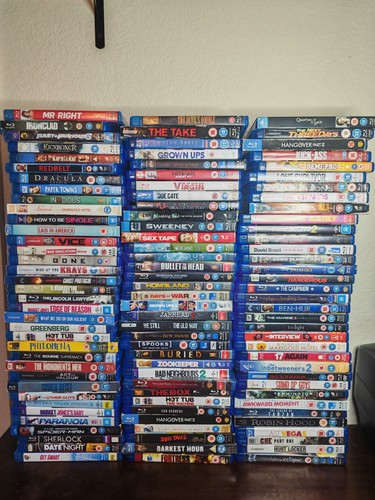 100 blu ray movie collection - 100+,