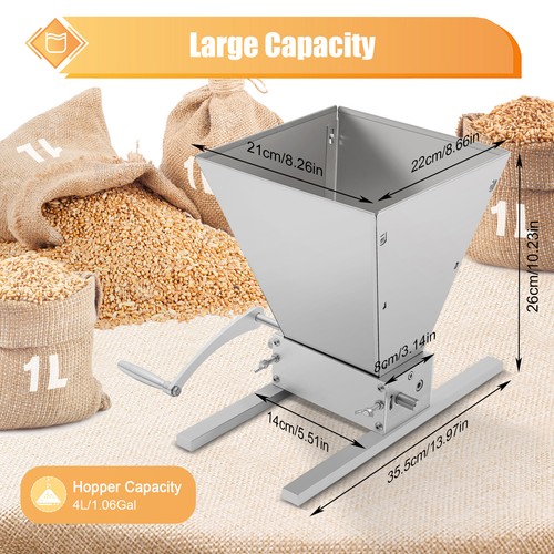 Macina cereali regolabile