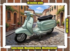 Metal Sign - 1961 Lambretta LI