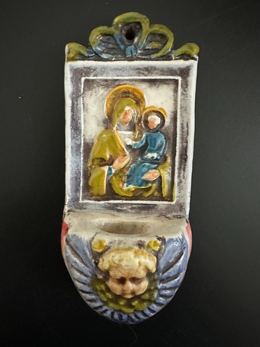 Acquasantiera ceramica studio - acquasantiera,
