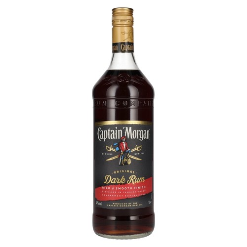 Captain morgan dark - dark, 40%