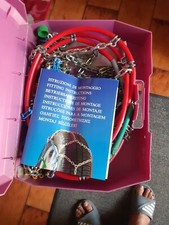 catene da neve,marca Simaka, usate solo una volta, misure come da fot. E.40,00