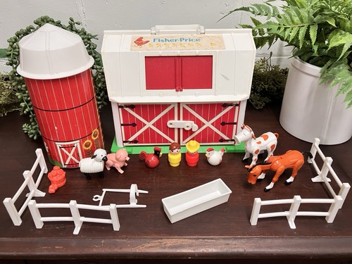 Vintage fisher price famiglia - fisher,