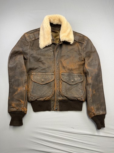 Giacca pelle schott vintage - pelle,