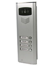UNITA' ESTERNA 4 TASTI NORDSTOM 2 AVIDSEN 112298 pulsantiera per video citofono