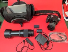 macchina fotografica Reflex Sony ALPHA 100  - Obiettivo 75-300