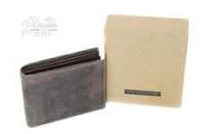 Portafoglio uomo piccolo pelle portamonete portadocumenti portacarte credito