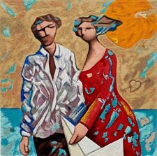 Due Ombre Insieme | Giampaolo Talani Serigrafia su Carta Edizione Limitata 30x30