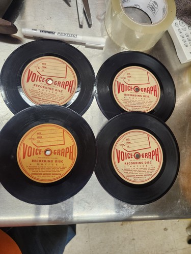 Vintage 1940 voice o - , voice-o-graph