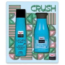 Aquolina Bagno 250ml + Acqua Profumata 150ml Zucchero a Velo Set Donna regalo