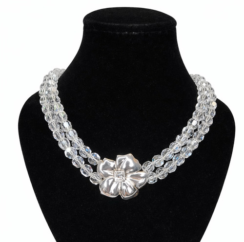 Collana vintage cristallo - collana,