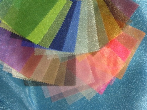 Cristallo tessuto organza - cristallo,