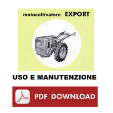 GOLDONI EXPORT Manuale Uso