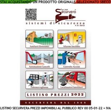 Listino Securvera Allarme
