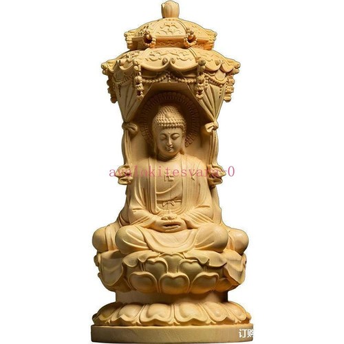 Statua buddha intagliato cm - buddha, 15