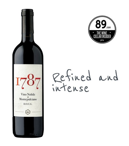 Vino rosso italiano docg 1787 - docg,