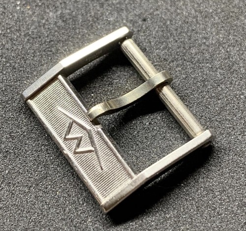Fibbia vintage nos - ss, movado