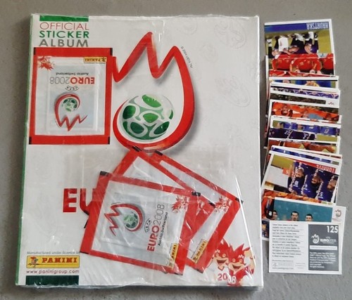 Album panini uefa euro 2008 - uefa,