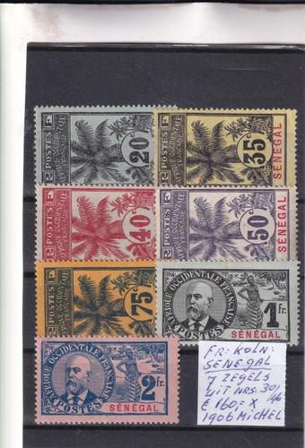 Francia colonie senegal 1906 - francia,