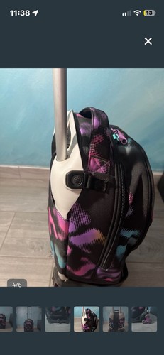 Trolley seven rosa con manico - seven,