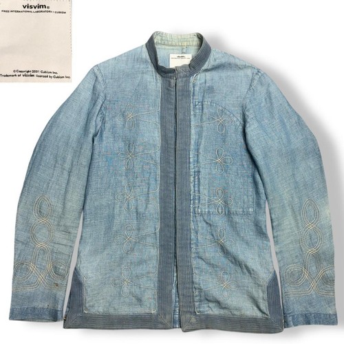 Giacca chambray uomo visvim - chambray,