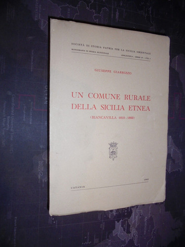 Giarrizzo un comune rurale - g.;,