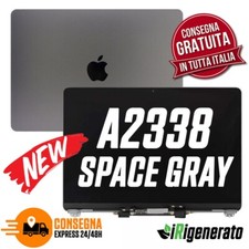 Display A2338 M1 2020 Macbook PRO 13.3 schermo APPLE ORIGINALE OEM - Space Gray