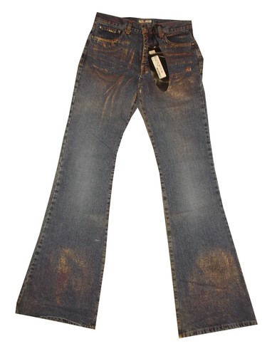 Jeans donna zampa vita - jeans,