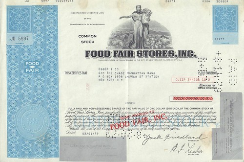 Insegna food fair stores inc - insegna,