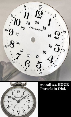 Hamilton 3992b orologio tasca - hamilton,