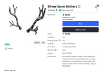 Silverthorn antlers roblox - antlers,