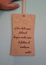 Natale Fortuna Targhetta in